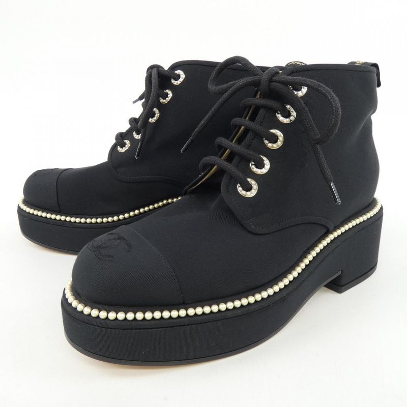Chanel LACE UP LACE UP G35367x05912 Boots