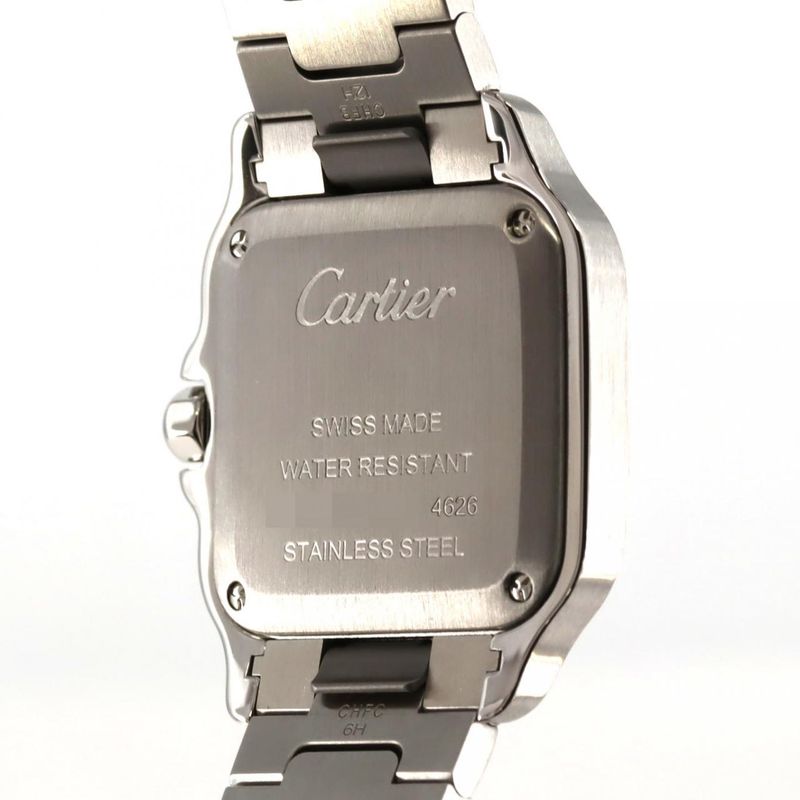 Cartier Santos De Cartier SM Wssa0082 SS Quartz