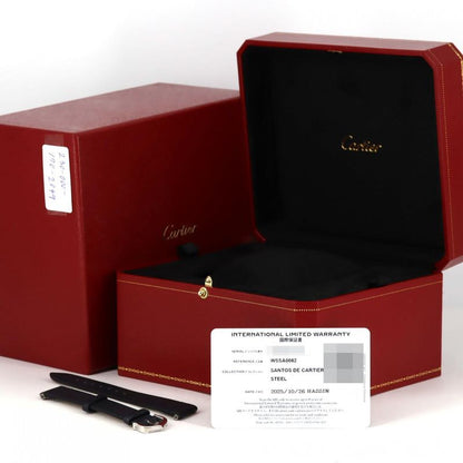 Cartier Santos De Cartier SM Wssa0082 SS Quartz