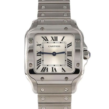 Cartier Santos De Cartier SM Wssa0082 SS Quartz