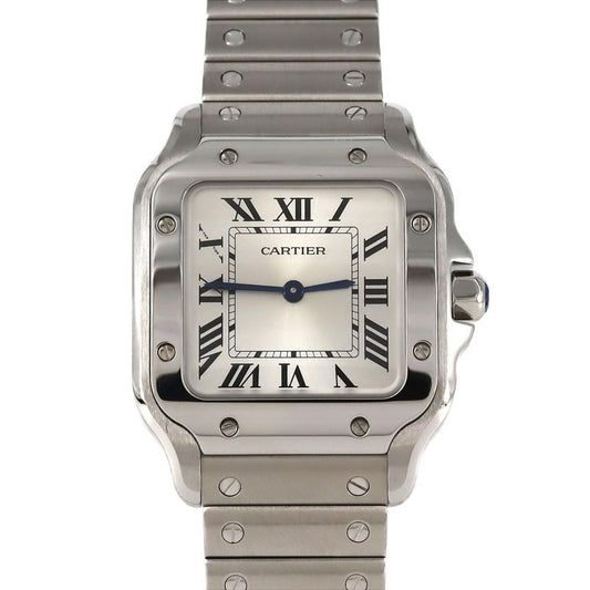 Cartier Santos De Cartier SM Wssa0082 SS Quartz