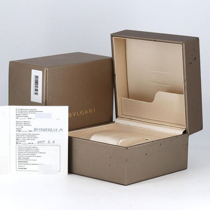 Bulgari B-zero1 PG Combination 12P M Size Bzp23sg Bz23wsgs 12M Ssxpg Quartz