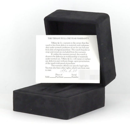 Tiffany & Co Atlas Chronograph SS Quartz