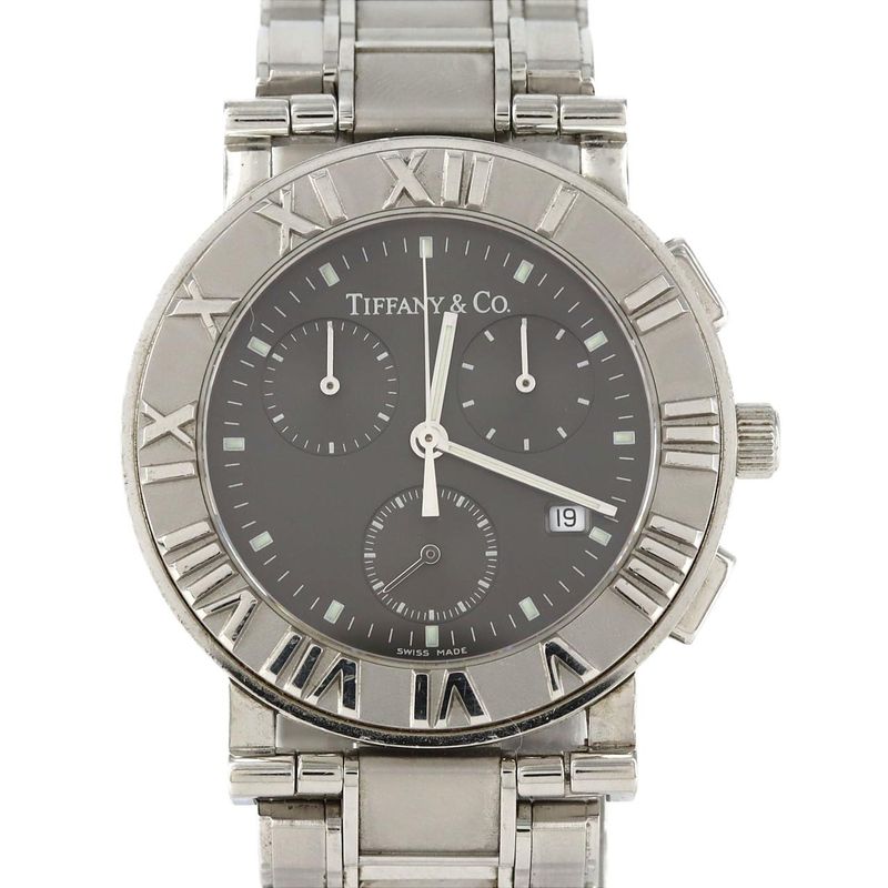Tiffany & Co Atlas Chronograph SS Quartz