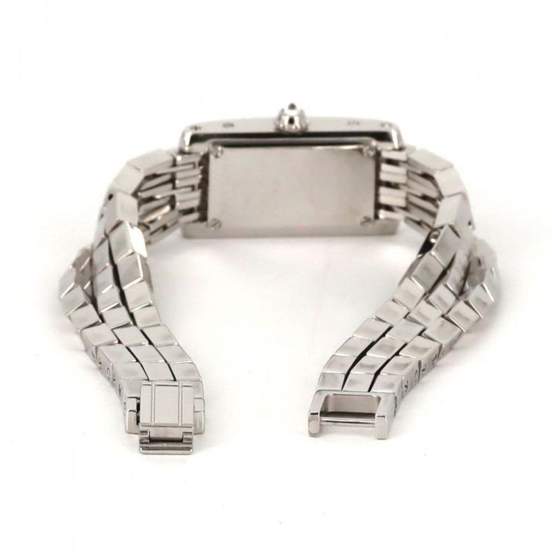 Cartier Tank Alongeranier SM WG Wj2001w3 WG Quartz