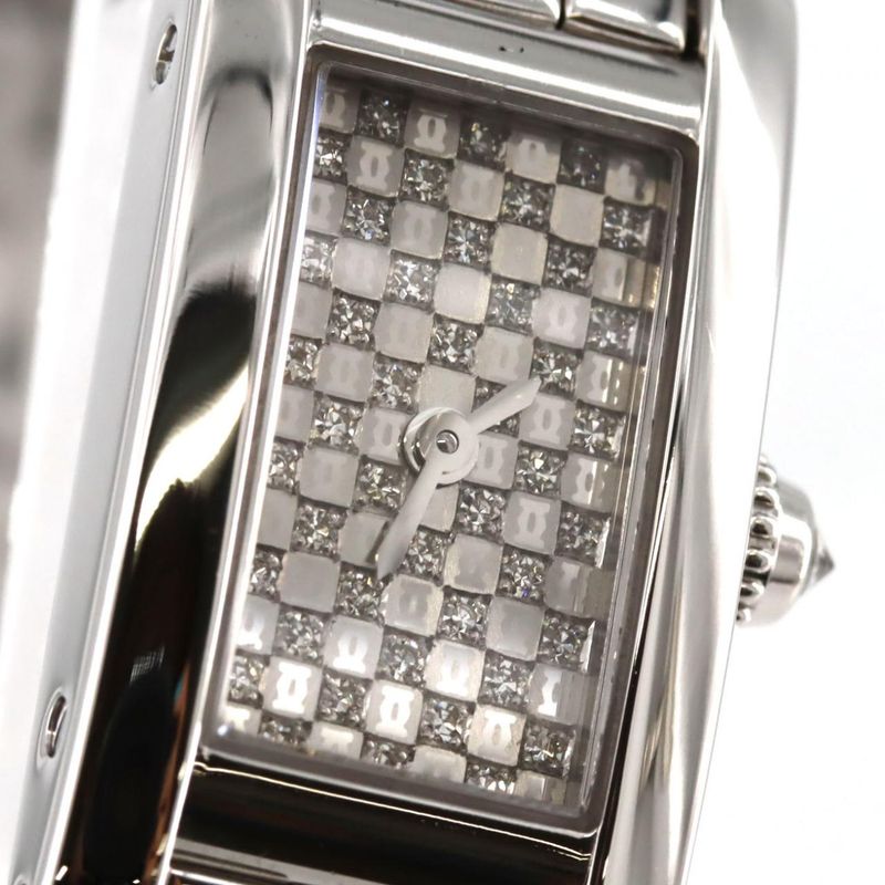 Cartier Tank Alongeranier SM WG Wj2001w3 WG Quartz