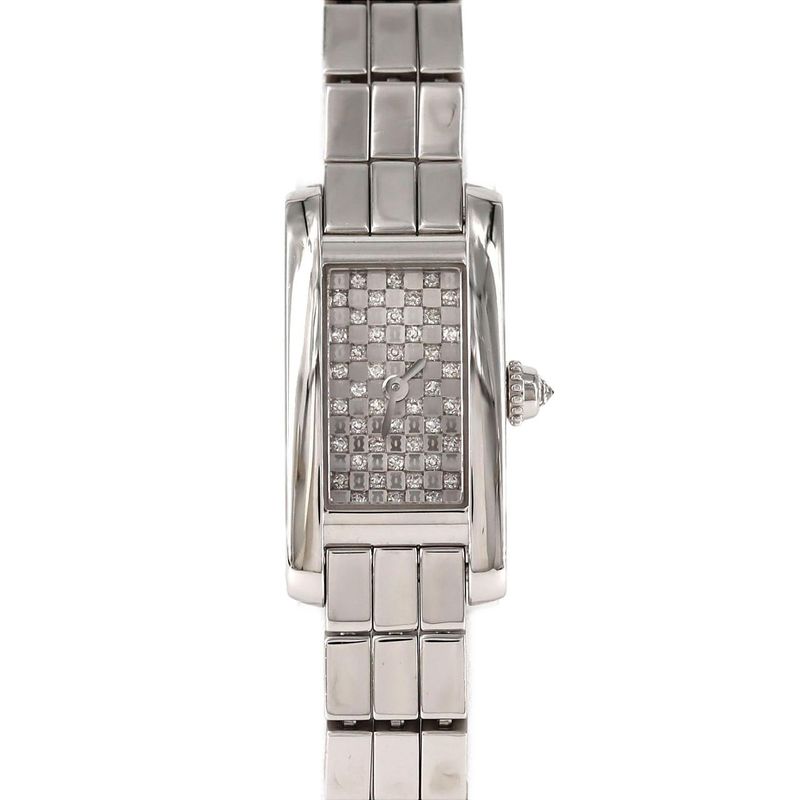 Cartier Tank Alongeranier SM WG Wj2001w3 WG Quartz