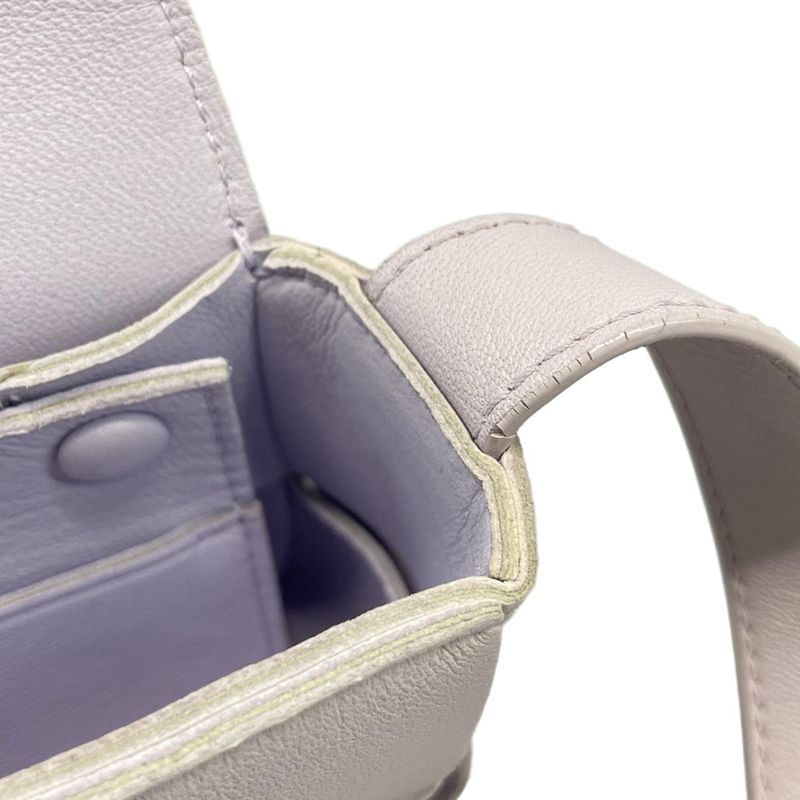 Bottega Veneta Shoulder Bag Candy Cassette Maxi Intrecciato Light Purple Mini