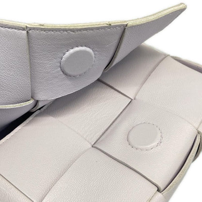 Bottega Veneta Shoulder Bag Candy Cassette Maxi Intrecciato Light Purple Mini