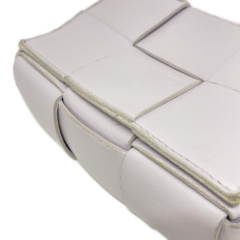 Bottega Veneta Shoulder Bag Candy Cassette Maxi Intrecciato Light Purple Mini