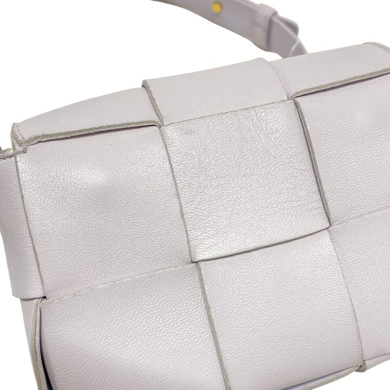 Bottega Veneta Shoulder Bag Candy Cassette Maxi Intrecciato Light Purple Mini