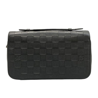 Louis Vuitton Damier Infini Zippy XL Long Wallet N61254 Onyx Leather
