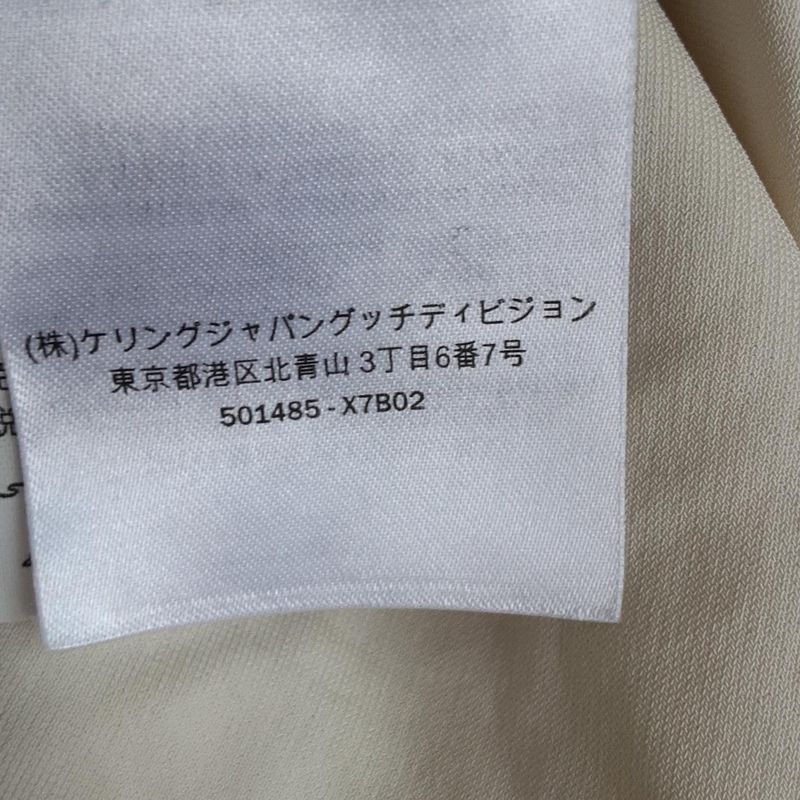 Gucci Dress Women's Excellent Condition Sherry 501485 Ivory X Navy X Red S