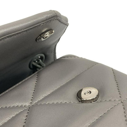 Prada Shoulder Bag Spectrum 1bd232 Grey Chain Shoulder Matte 2way Quilted