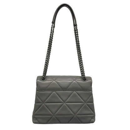Prada Shoulder Bag Spectrum 1bd232 Grey Chain Shoulder Matte 2way Quilted