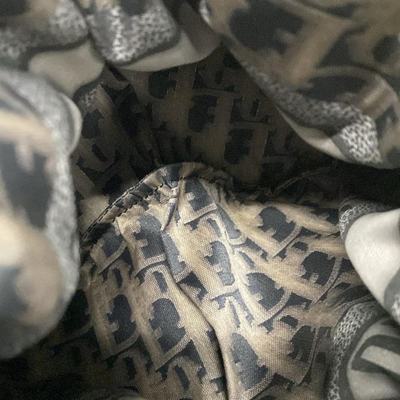 Dior Christian Dior Tote Bag Excellent Condition Oblique M1273civv Beige X Navy