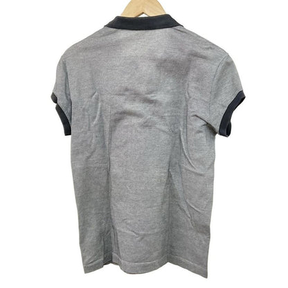 Bottega Veneta Short Sleeve Polo Shirt Size 46 L Women - Dark Grey and White