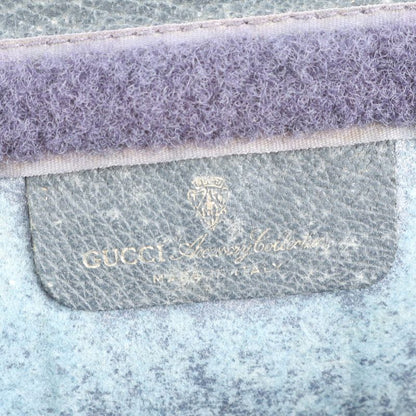 Old Gucci GG Supreme Sherry Line 89 01 002 Leather Second Bag Clutch Ladies RRE