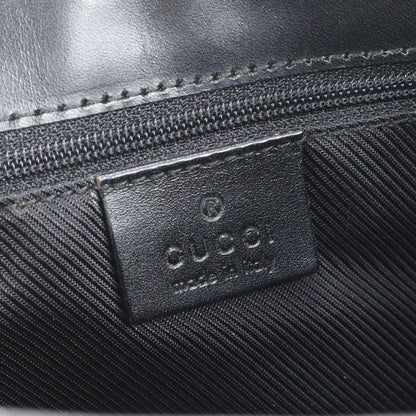 Gucci GG Canvas Jackie Leather Tote Bag Shoulder 002 1067 Black Hand Women's