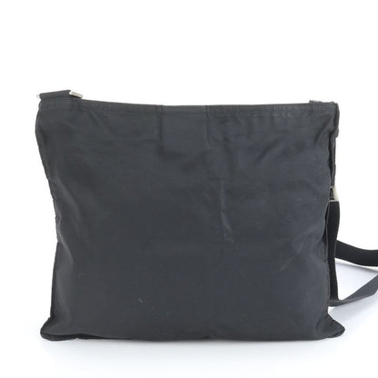 Prada Tessuto Nylon Triangle Logo Leather Shoulder Bag Crossbody Messenger