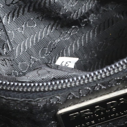 Prada Authenticity With Card Tessuto Nylon Triangle Logo Leather Backpack Sac