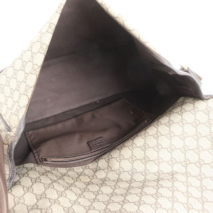 Gucci GG Supreme Leather Shoulder Bag Crossbody Messenger 201725 Brown Genuine