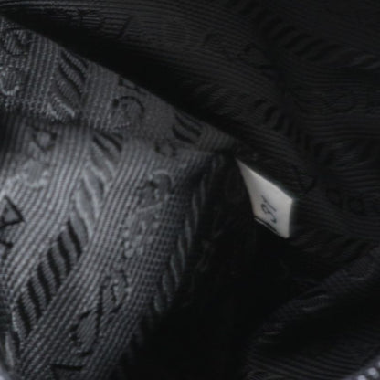 Prada Authenticity With Card Tessuto Nylon Triangle Logo B2811 Leather Backpack