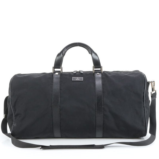 Gucci Leather 2WAY Boston Bag Crossbody Shoulder 012-0399 Business Travel Tote