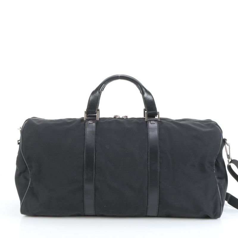 Gucci Leather 2WAY Boston Bag Crossbody Shoulder 012-0399 Business Travel Tote