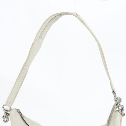Gucci Leather Shoulder Bag Shoulder One Shoulder 243308 Tote Silver Hardware