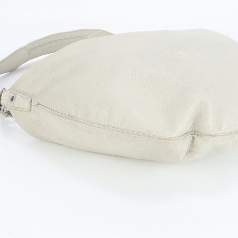 Gucci Leather Shoulder Bag Shoulder One Shoulder 243308 Tote Silver Hardware