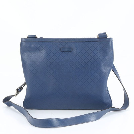 Gucci Diamante Leather Shoulder Bag Crossbody Messenger 201446 Men's RRE Db62-1