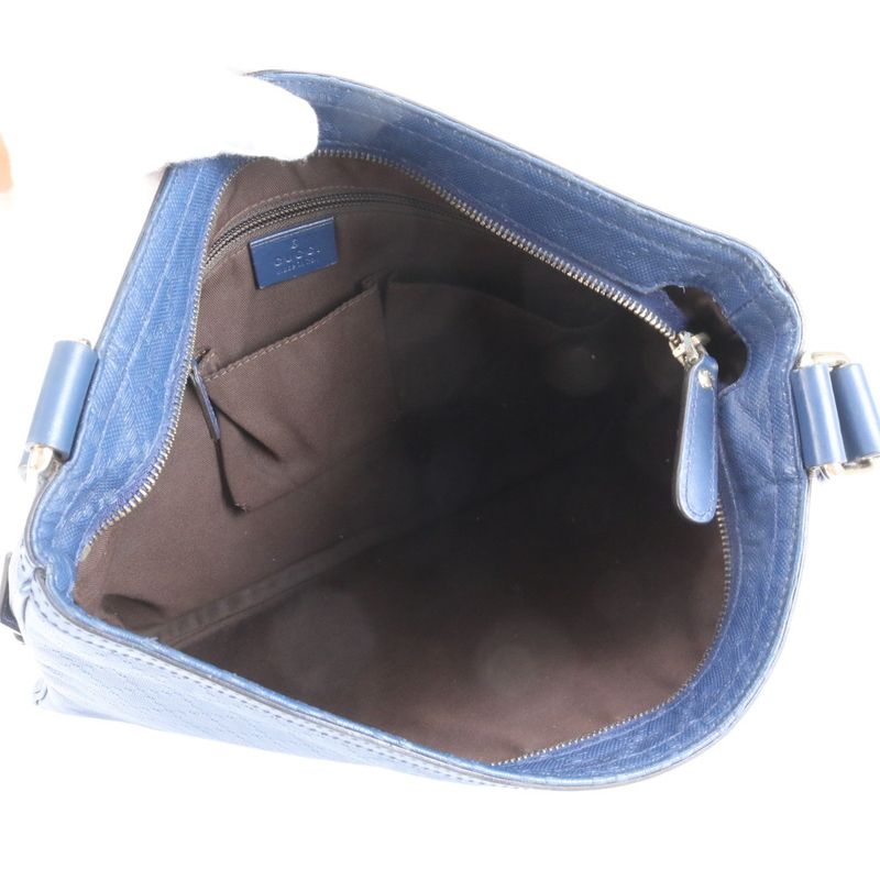 Gucci Diamante Leather Shoulder Bag Crossbody Messenger 201446 Men's RRE Db62-1