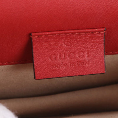 Gucci Sherry Line Sylvie Leather Chain Shoulder Bag Crossbody Women RRE Db60-10