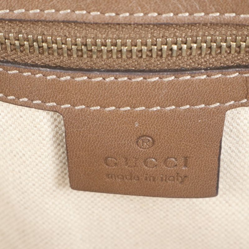 Gucci GG Supreme 336776 Leather Tote Bag Shoulder Silver Hardware Women's RRE