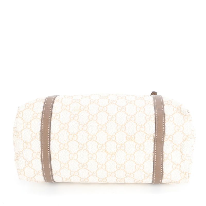 Gucci GG Supreme 336776 Leather Tote Bag Shoulder Silver Hardware Women's RRE