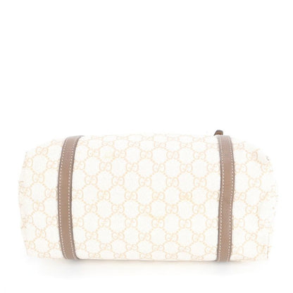 Gucci GG Supreme 336776 Leather Tote Bag Shoulder Silver Hardware Women's RRE