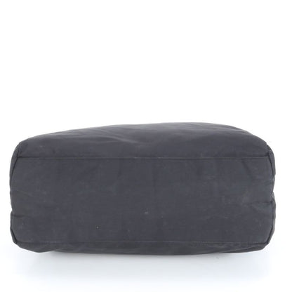 Prada Tessuto Nylon Triangle Logo Tote Bag Shoulder Black Women's RCE Db49-9