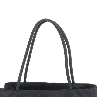 Prada Tessuto Nylon Triangle Logo Tote Bag Shoulder Black Women's RCE Db49-10