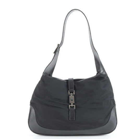 Gucci Jackie Leather Shoulder Bag Shoulder One Shoulder 001 3346 Tote Black
