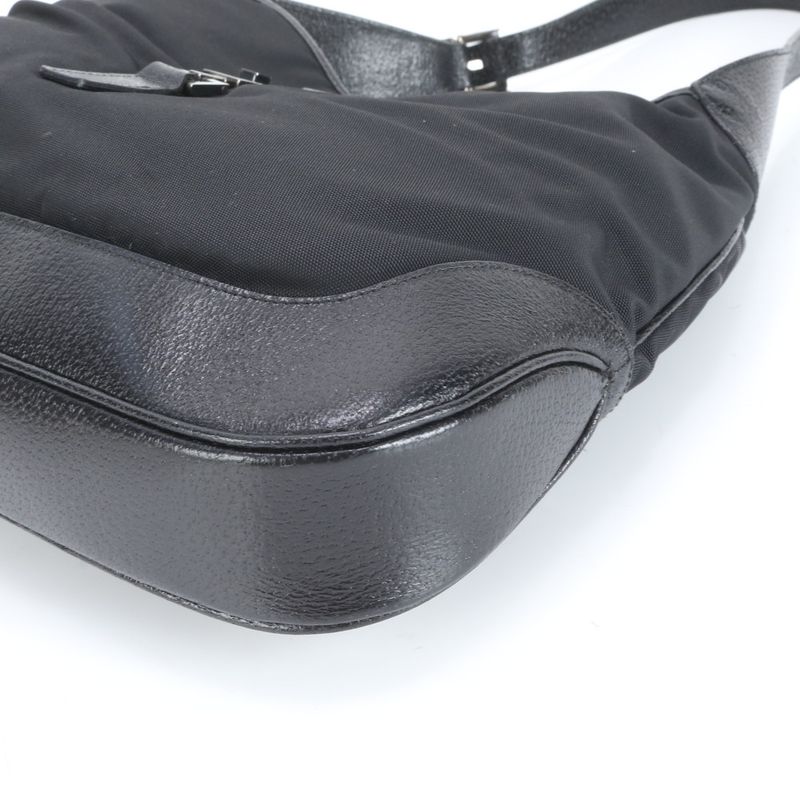 Gucci Jackie Leather Shoulder Bag Shoulder One Shoulder 001 3346 Tote Black