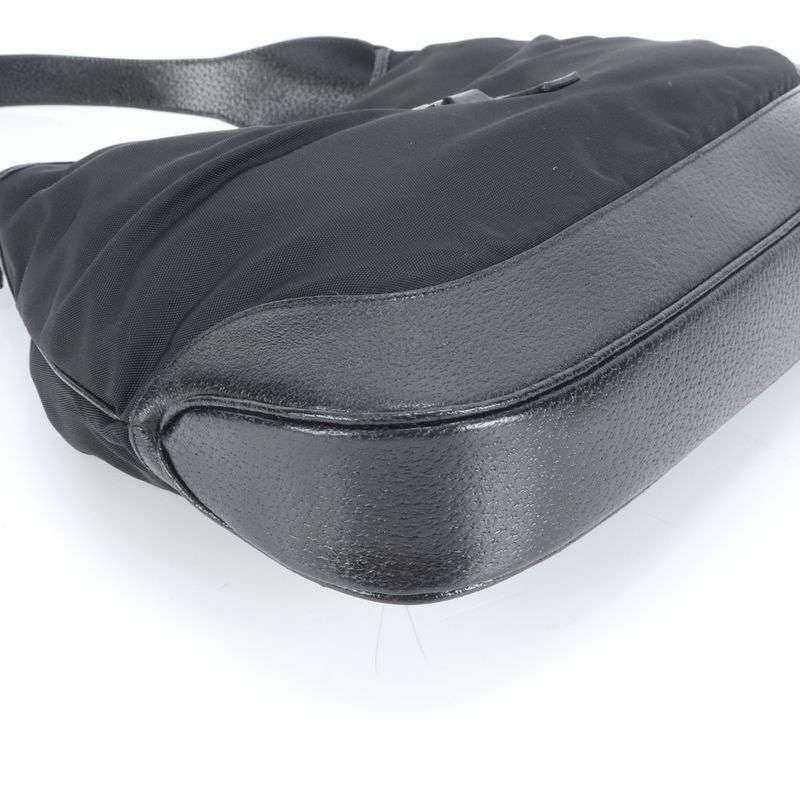 Gucci Jackie Leather Shoulder Bag Shoulder One Shoulder 001 3346 Tote Black