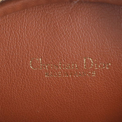 Vintage Christian Dior CD Logo Leather Shoulder Bag Crossbody Women RCE Db60-2