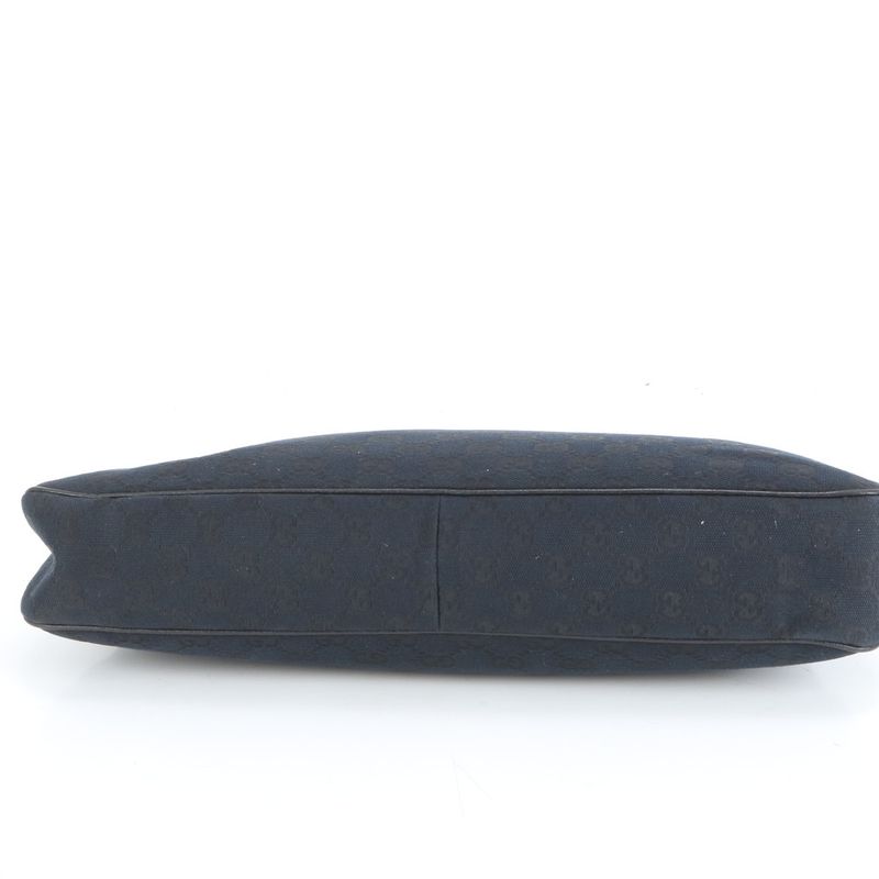 Gucci GG Canvas Eclipse Leather Tote Bag Shoulder 121023 Hand Genuine Leather