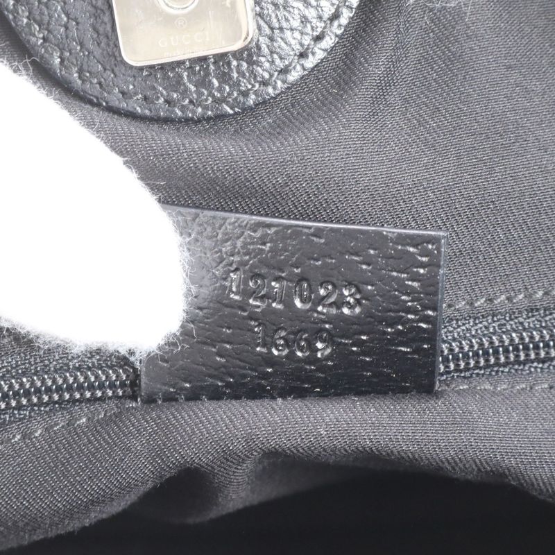 Gucci GG Canvas Eclipse Leather Tote Bag Shoulder 121023 Hand Genuine Leather