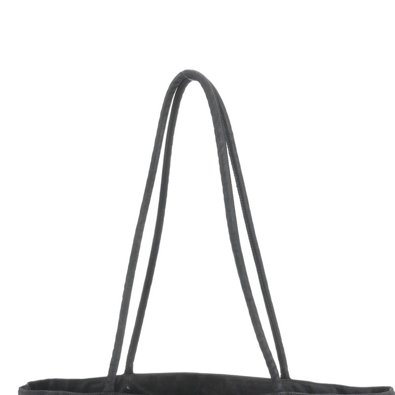 Prada Tessuto Nylon Triangle Logo Tote Bag Shoulder Black A4 Ladies RCE Db48-2
