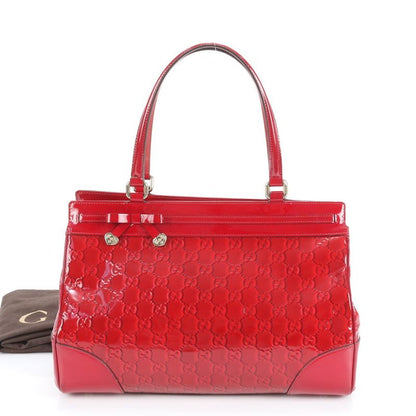 Gucci Shiny Guccissima Heart Mayfair Leather Tote Bag 257612 Shoulder Women RRE