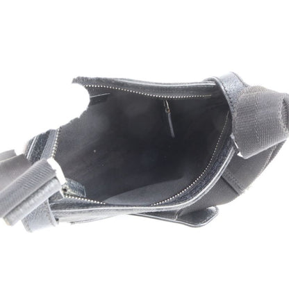 Gucci GG Canvas Leather Shoulder Bag Crossbody Messenger 122793 Black Men's RCE