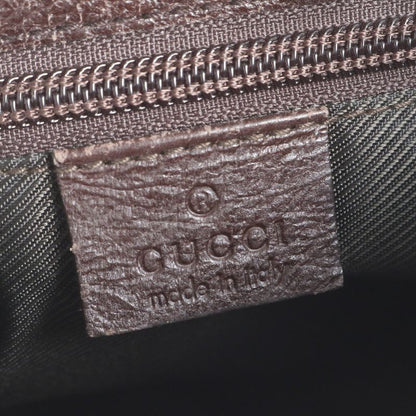 Gucci GG Canvas Leather Shoulder Bag Crossbody Messenger 27639 Brown Gentlemen