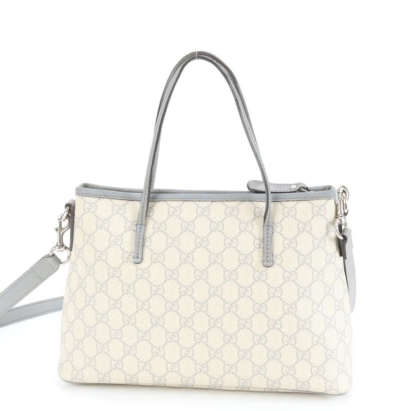 Gucci GG Supreme Leather 2WAY Shoulder Bag Crossbody Hand Tote 353440 Women's